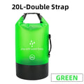 Waterproof Dry Bag 2L–20L | Kayaking Hiking Camping Waterproof Dry Bag QXL Green-20L