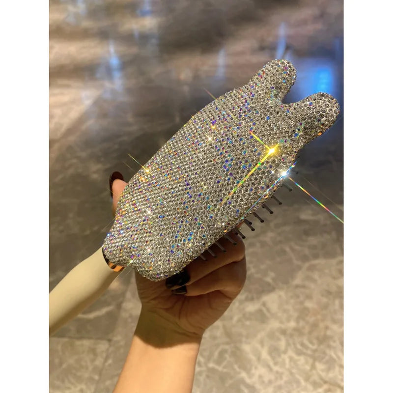 Diamond Air Cushion Comb | Scalp Massage & Curly Hair Styling Air Cushion Comb QXL