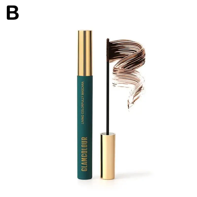 Waterproof Silk Fiber Mascara | Volume, Curl & Length Silk Fiber Mascara QXL Brown