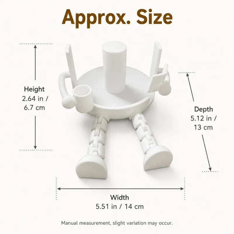 3D Printed Reading Buddy Toilet Paper Holder & Pen Cup Novelty Toilet Paper Holder QXL