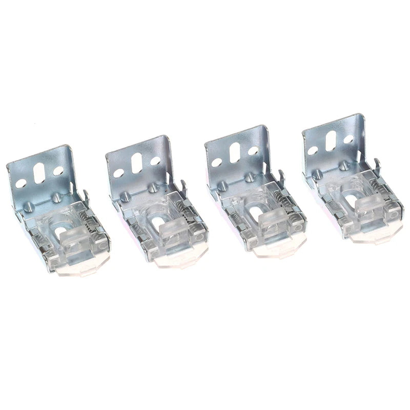 4-Pack 25mm Venetian Blind Ceiling & Wall Mount Brackets Blind Mounting Brackets QXL 4PCS