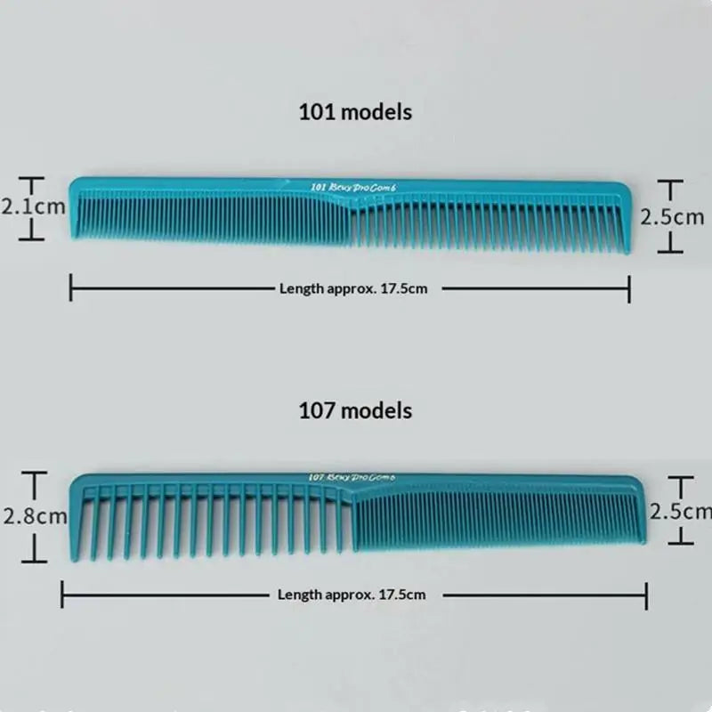 Professional Anti-Static Hair Cutting Comb | Dual-Tooth Barber Barber Cutting Comb QXL