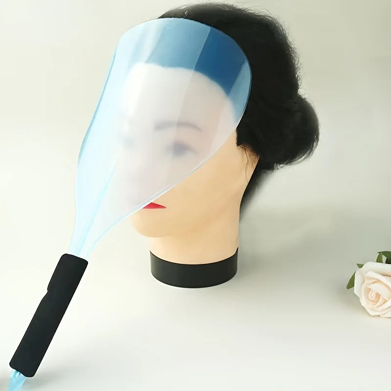 Reusable Haircut Face Shield with Sponge Handle | Salon Use Salon Face Shield QXL