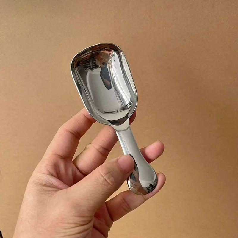 Stainless Steel Long Handle Stirring Spoon – Dessert & Soup Kitchen Spoon QXL