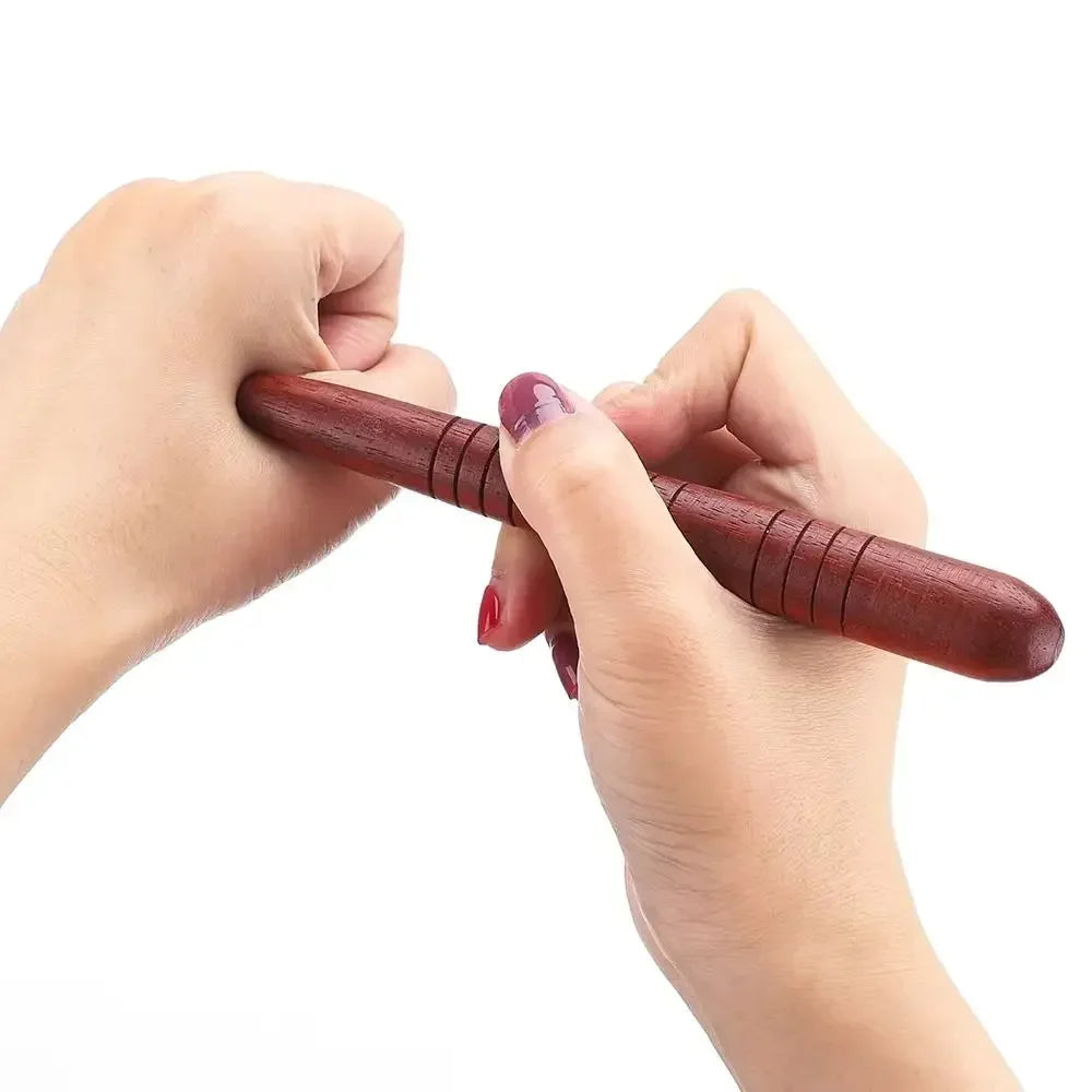 Wooden Acupressure Massage Stick | Portable Meridian Tool Acupressure Massage Stick QXL