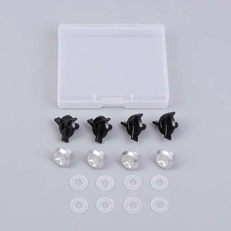 8-Pack Aluminum Motocross Helmet Visor Screws & Washers Helmet Visor Screws QXL 1set