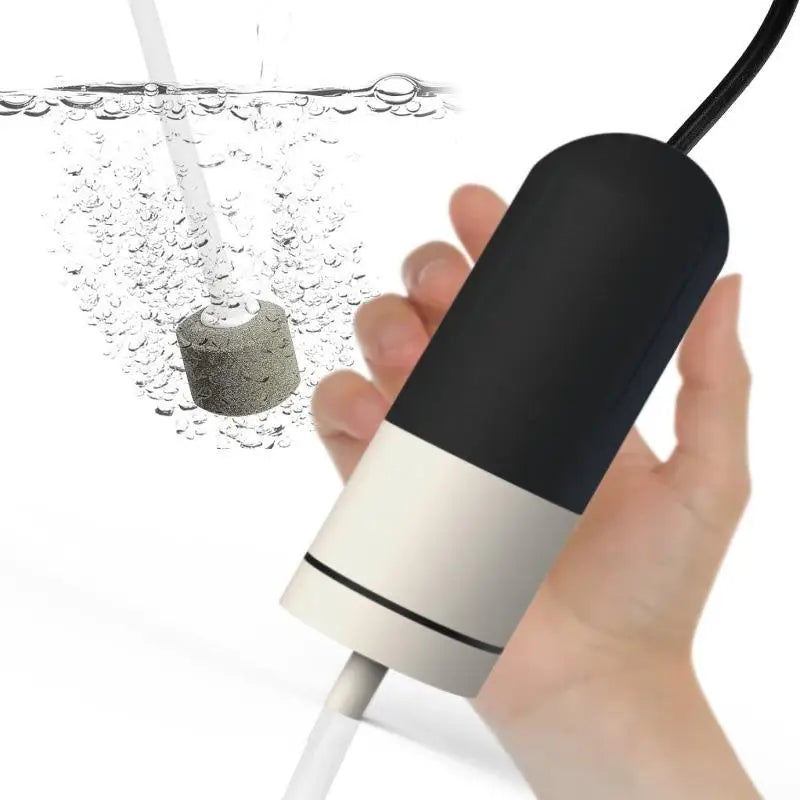 Silent Mini Aquarium Air Pump 3W with Air Stone & Tubing Aquarium Air Pump QXL