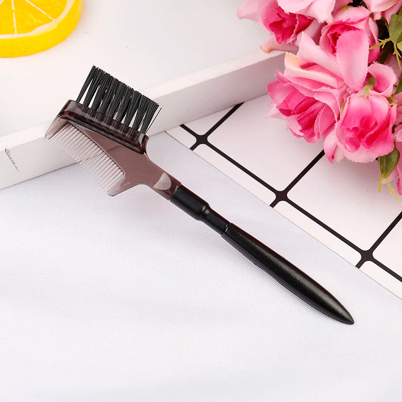 Double-Ended Eyebrow Comb & Brush | Eyelash Applicator Eyebrow Comb Brush QXL