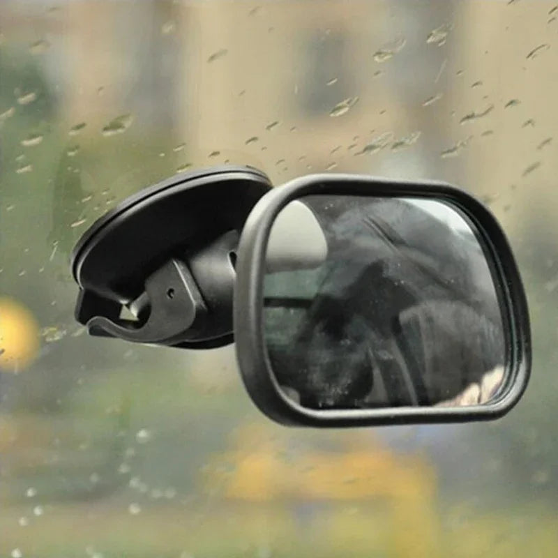 Baby Car Rear View Mirror | 360° Rotation, 2-in-1 Mount Baby Car Mirror QXL