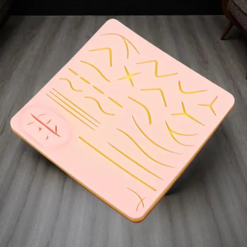 Silicone Suture Practice Pad | Reusable Wound Training Model Suture Training Pad QXL