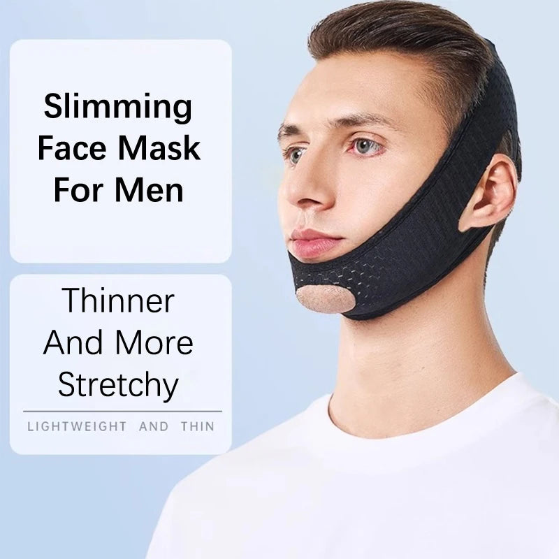 V-Line Face Lifting Chin Strap | Firming Contouring Band Face Lifting Strap QXL onesize