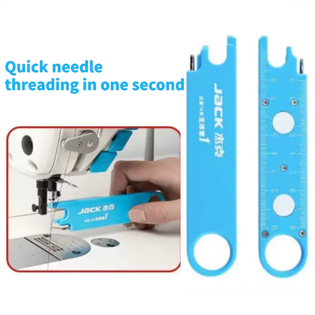Magnetic Needle Threader with Magnifier & Ruler | Sewing Tool Needle Threader Tool QXL