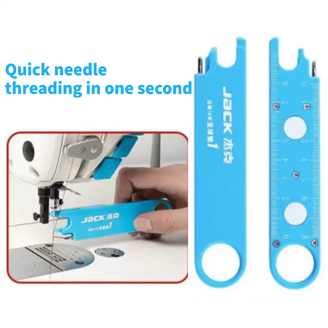 Magnetic Needle Threader with Magnifier & Ruler | Sewing Tool Needle Threader Tool QXL