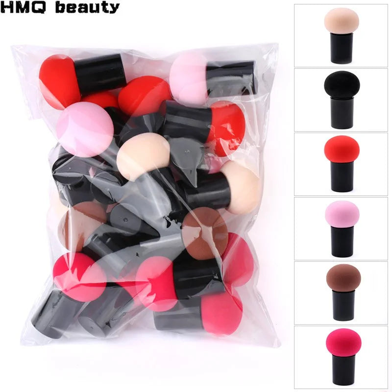 HMQ Mushroom Head Makeup Sponge Puff | Latex-Free Blender Makeup Sponge Puff QXL