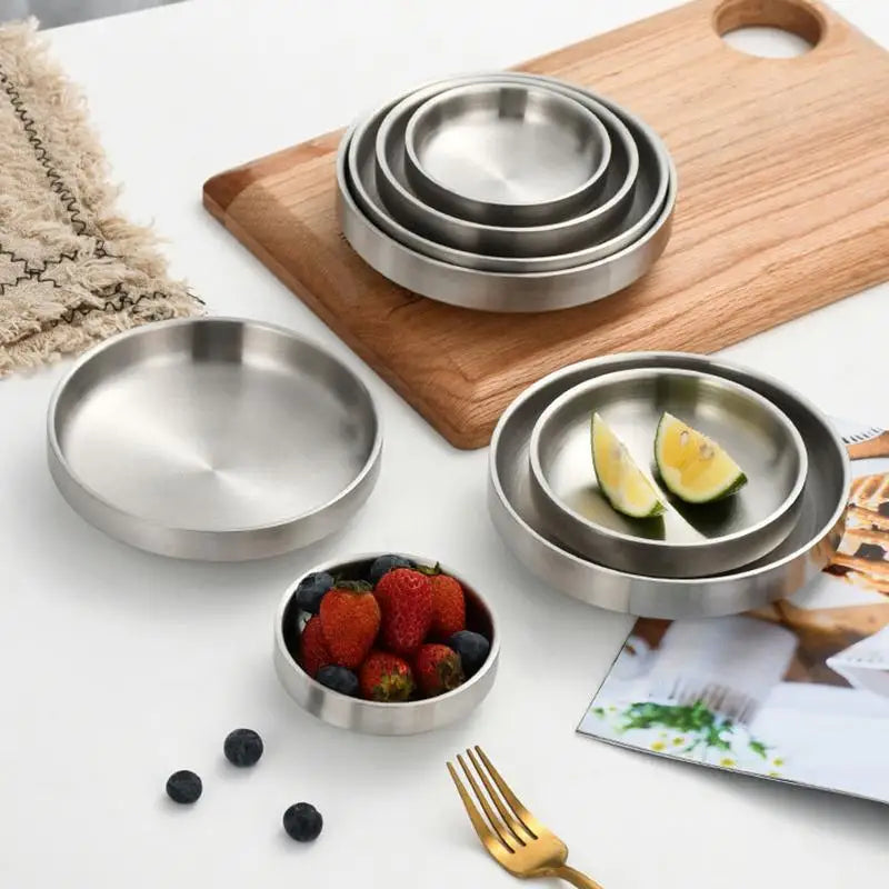 Thickened 201/304 Stainless Steel Bowl | Kitchen & Dining Stainless Steel Bowl QXL