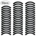 Eyelash Curler Replacement Rubber Pads – 10/20/50 Pack Eyelash Curler Refills QXL 50pcs Black