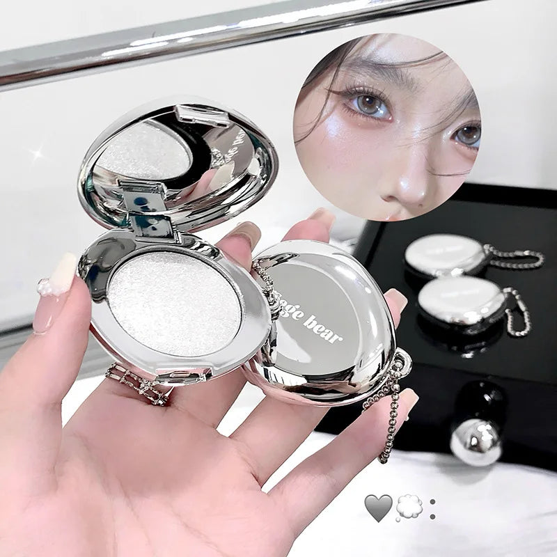 Star Diamond Shimmer Highlighter Balm | 4 Colors Pearl Glow Shimmer Highlighter Balm QXL