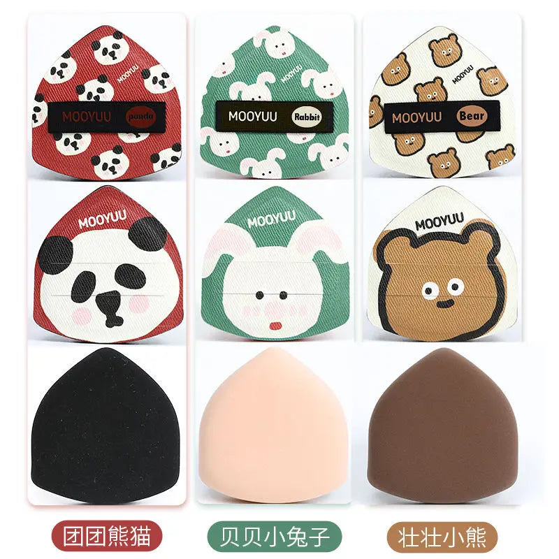 Cartoon Cotton Candy Powder Puff | Air Cushion Foundation Tool Cosmetic Powder Puff QXL