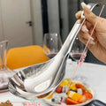 Stainless Steel Long Handle Stirring Spoon – Soup & Dessert Kitchen Spoon QXL 1PCS