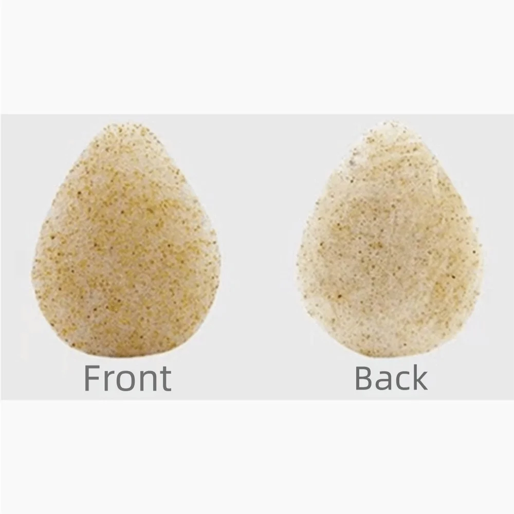 Walnut Seed Konjac Facial Sponge | Gentle Exfoliating Face Puff Exfoliating Face Sponge QXL Type B