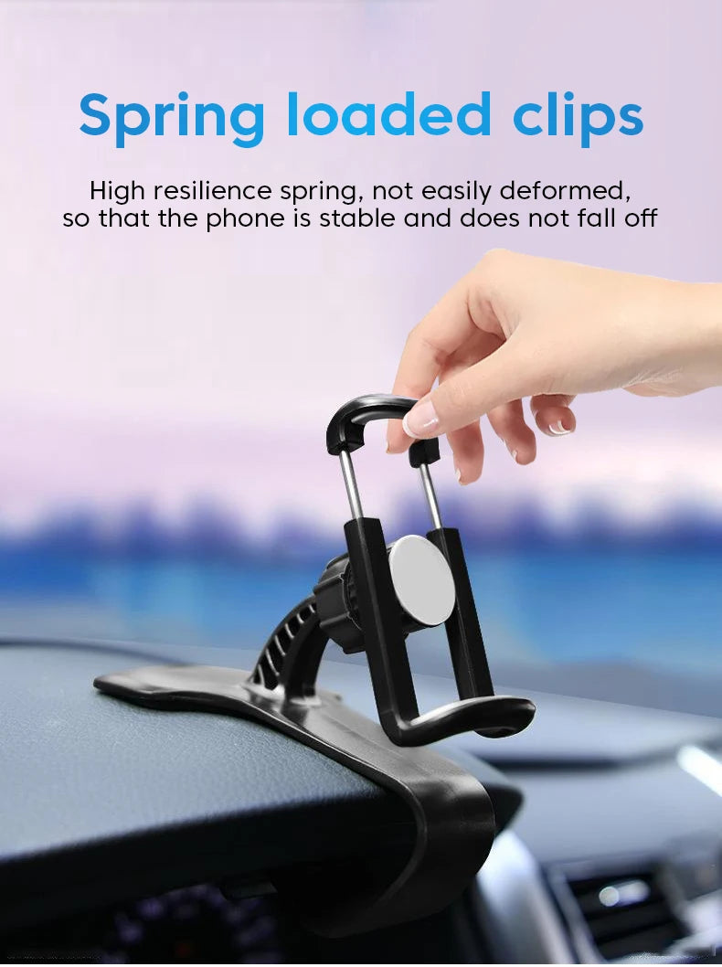 360° Rotatable Car Phone Holder | Universal Dashboard Mount Car Phone Mount QXL