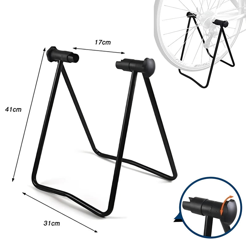 Foldable Bike Repair Stand | Triangle Hub Mount Rack Bike Repair Stand QXL