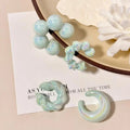 4-Pack Colorful Clip-On Ear Cuffs | No-Pierce Earring Set Clip-On Ear Cuffs QXL A8