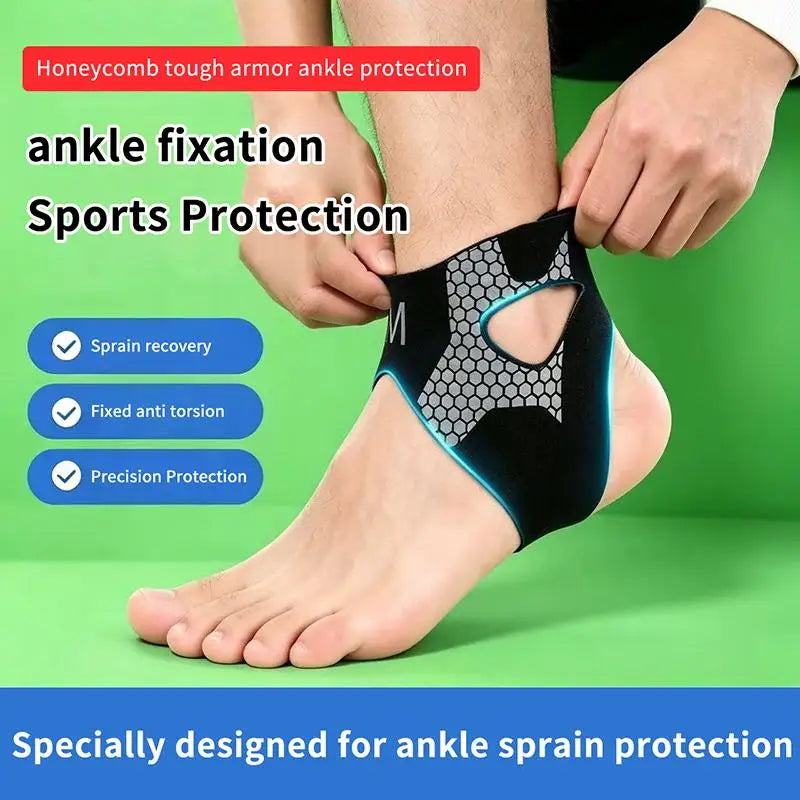 Breathable Ankle Sleeve Brace | Running, Hiking & Sports Support Ankle Support Sleeve QXL