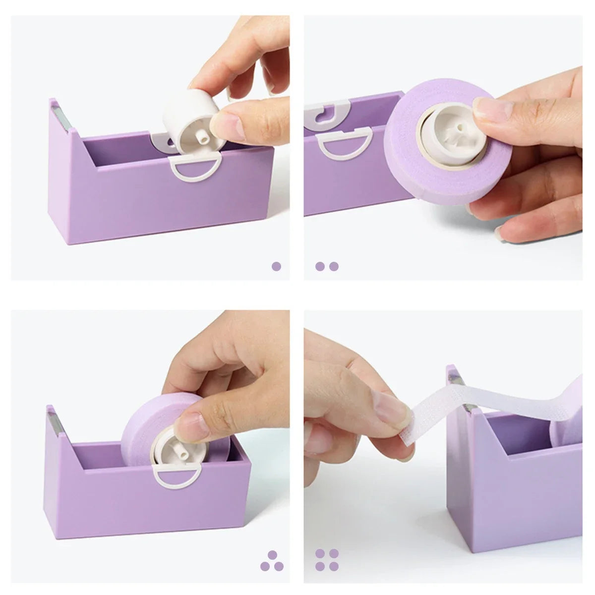 Rotating Lash Tape Cutter & Dispenser | Eyelash Extension Tool Lash Extension Tool QXL