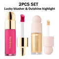 Rare Beauty Liquid Blush, Bronzer & Luminizer Set Liquid Blush Set QXL 2PCS Set I