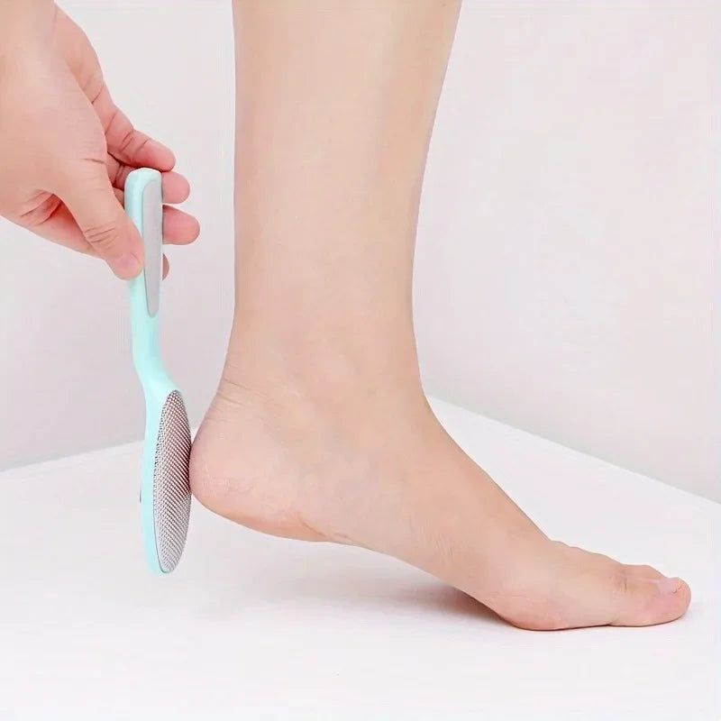 3-in-1 Foot File, Callus Grater & Massager | Stainless Steel Foot File Rasp QXL