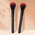 KOSSHOW 2-Pack Fluffy Blush Brushes | Blendable & Buildable Blush Brush Set QXL black