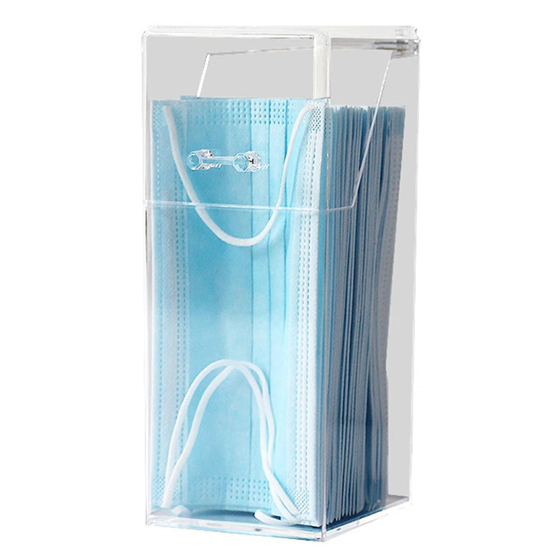 Dust-Proof Mask & Wipes Storage Box with Sealed Lid Storage Box Organizer QXL