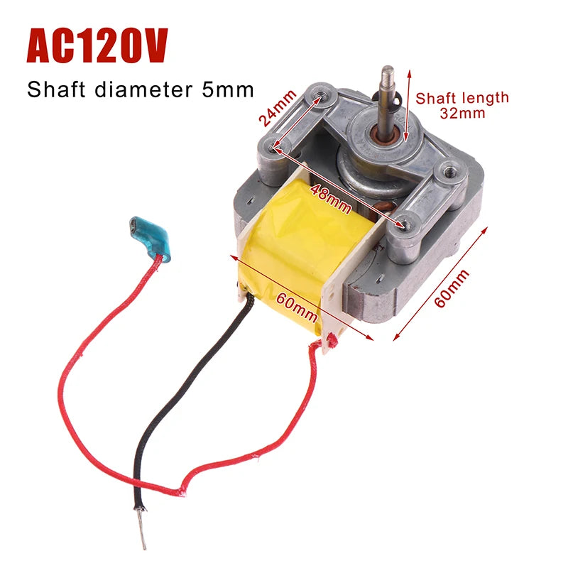 ZL-YJF6016C Shaded-Pole Motor AC 220V/110V Fan & Oven Part Shaded-Pole Motor QXL 110V18W