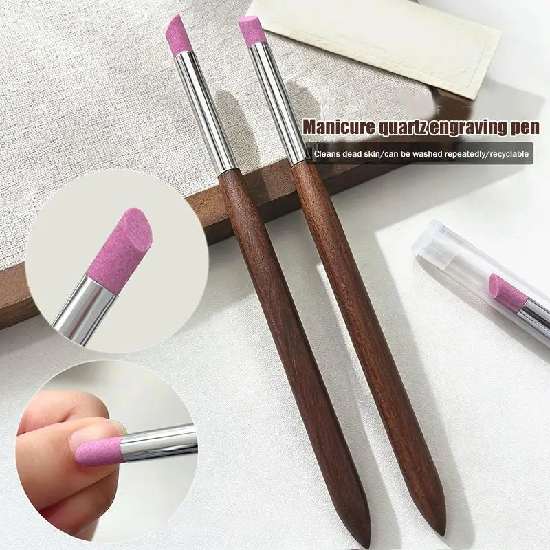 Quartz Nail Grinding Pen | Cuticle Buffer & Nail Smoother Nail Grinding Pen QXL