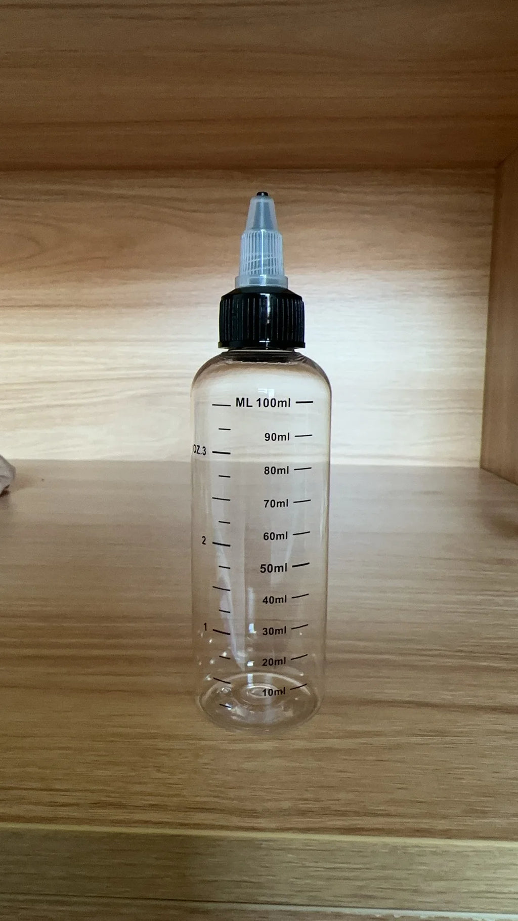 5-Pack Graduated Squeeze Bottles with Twist Cap | 30–250ml Squeeze Dispenser Bottles QXL 100ml Plastic