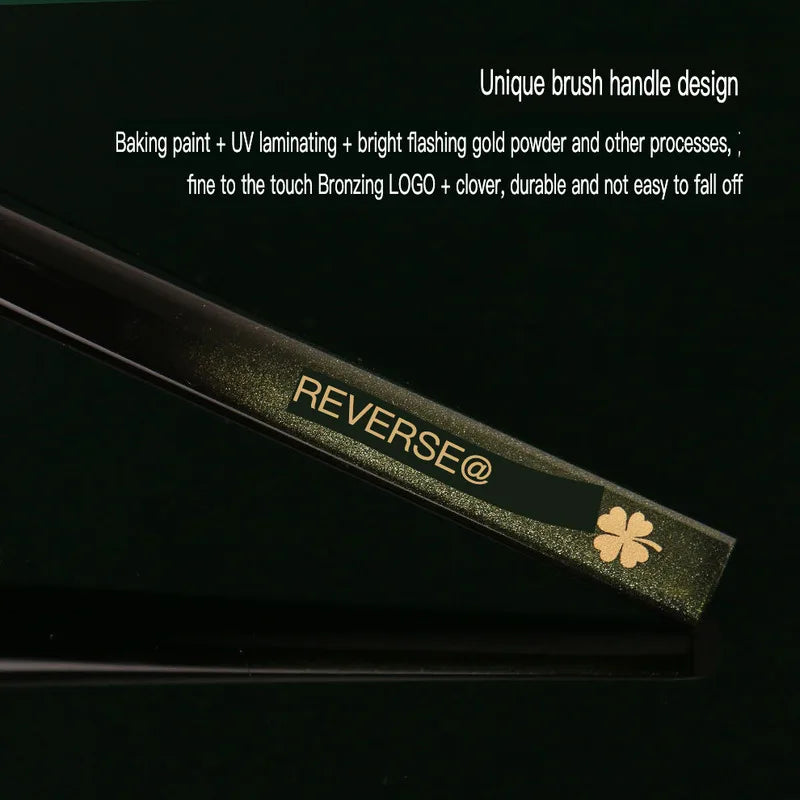 M43 Angled Foundation & Powder Brush | Synthetic Fiber Bristles Foundation Makeup Brush QXL