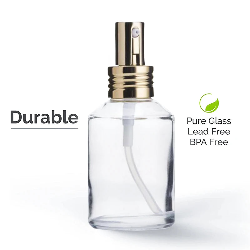 100ml Glass Fine Mist Spray Bottle | Refillable Perfume Atomizer Perfume Atomizer QXL