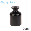 100ml Glass Reed Diffuser Bottle | Rattan Stick Aroma Set Reed Diffuser Bottle QXL Glossy black