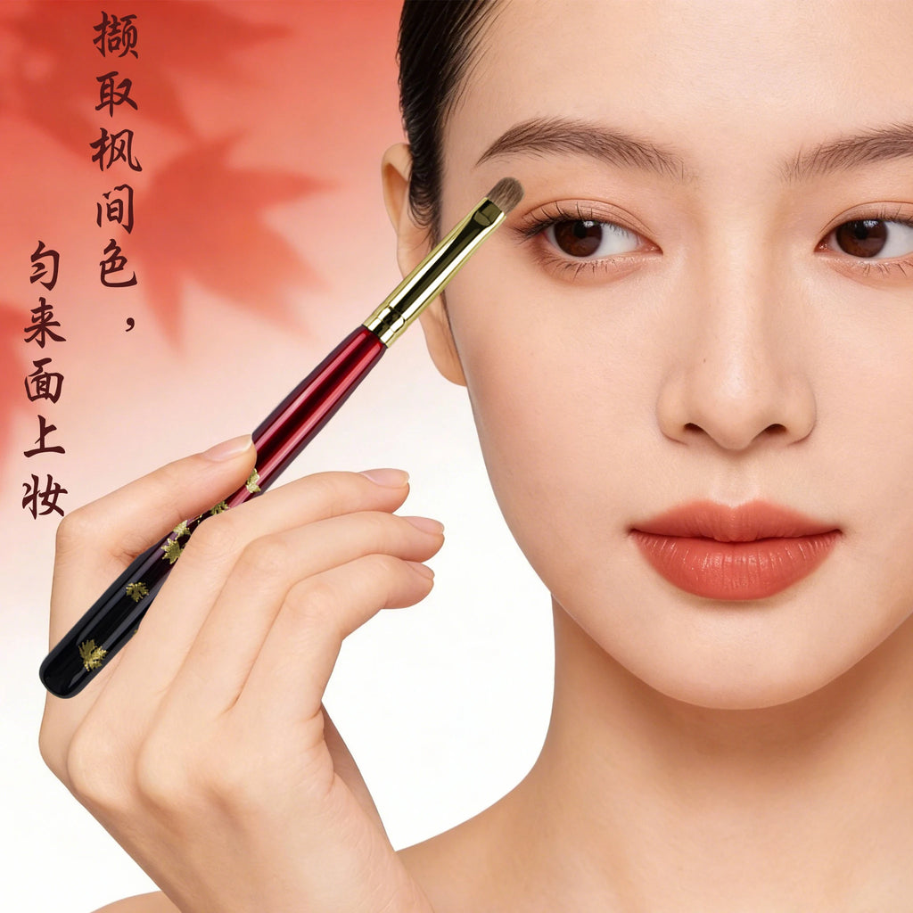 Mink Hair Eye Detail Brush | Crease & Definition Blending Eye Detail Brush QXL