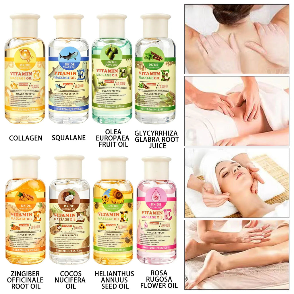 Vitamin Body Massage Oil & Moisturizing Lotion – All Skin Types Body Massage Oil QXL