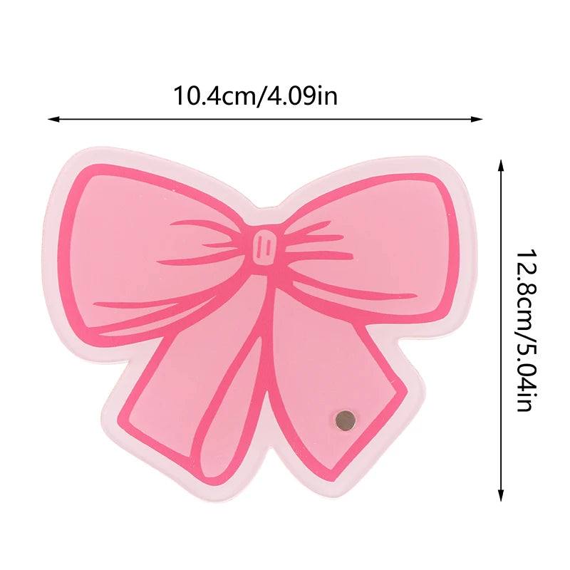 Pink Acrylic Lash Extension Display Board & Magnetic Tray Lash Extension Tray QXL bow