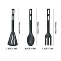 3-Piece Nylon Kitchen Utensil Set – Turner, Spoon & Fork Kitchen Utensil Set QXL 3pcs set
