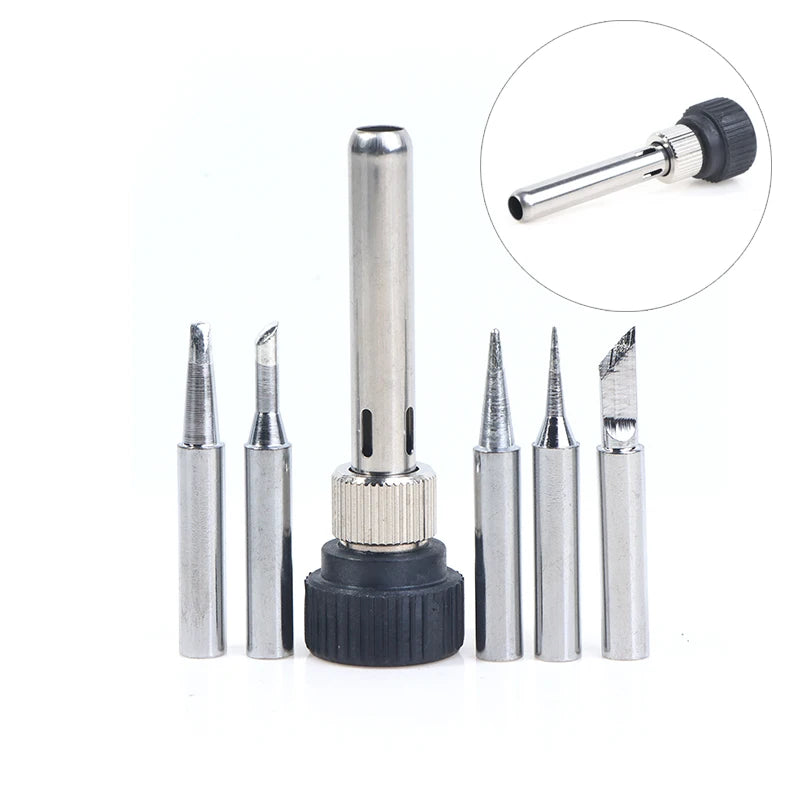 Soldering Iron Tip Set & Adapter for ESD 852D 936 HAKKO Soldering Tip Set QXL
