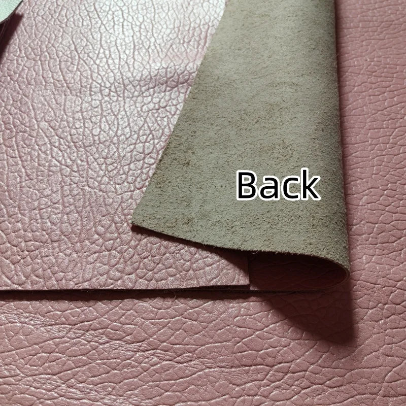 1.3mm Pink Elephant Grain Top-Grain Cowhide Leather Whole Hide Craft Leather Hide QXL