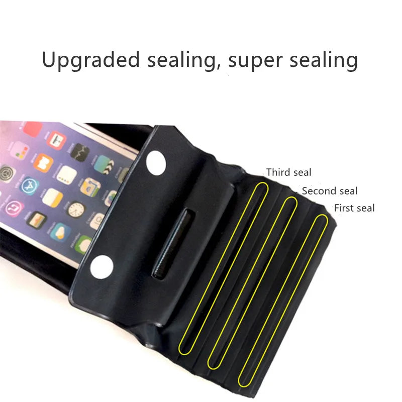 Waterproof Floating Phone Pouch | Airbag Dry Bag Full View Waterproof Phone Pouch QXL