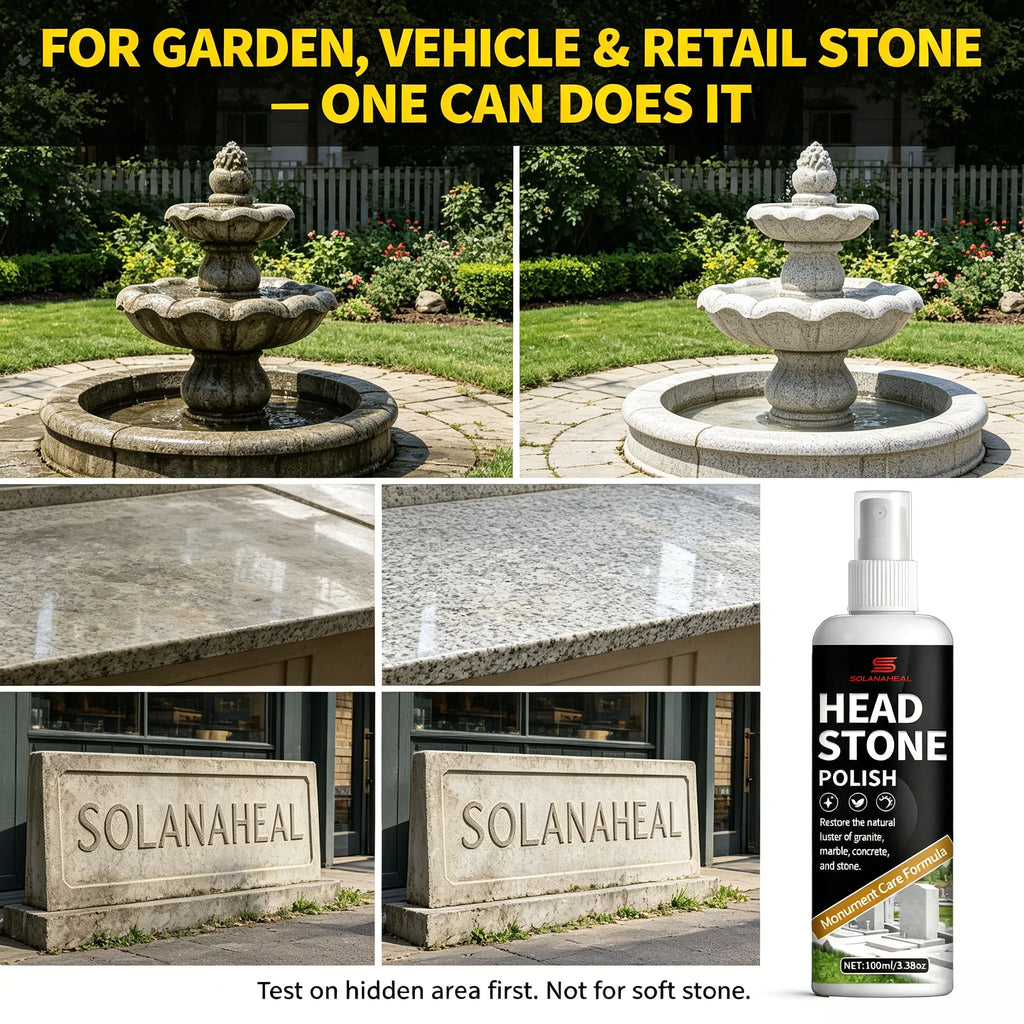 Stone Polish Spray – Granite, Marble & Concrete Shine Stone Polish Spray QXL