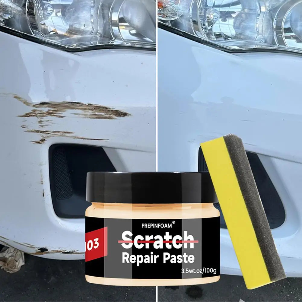 Car Scratch Remover Paste | Paint Polish & Wax 30g Car Scratch Remover QXL