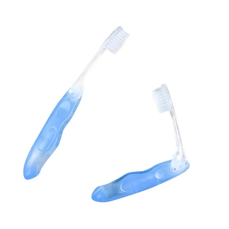 Foldable Travel Toothbrush | Full Head Medium Bristles Travel Toothbrush QXL