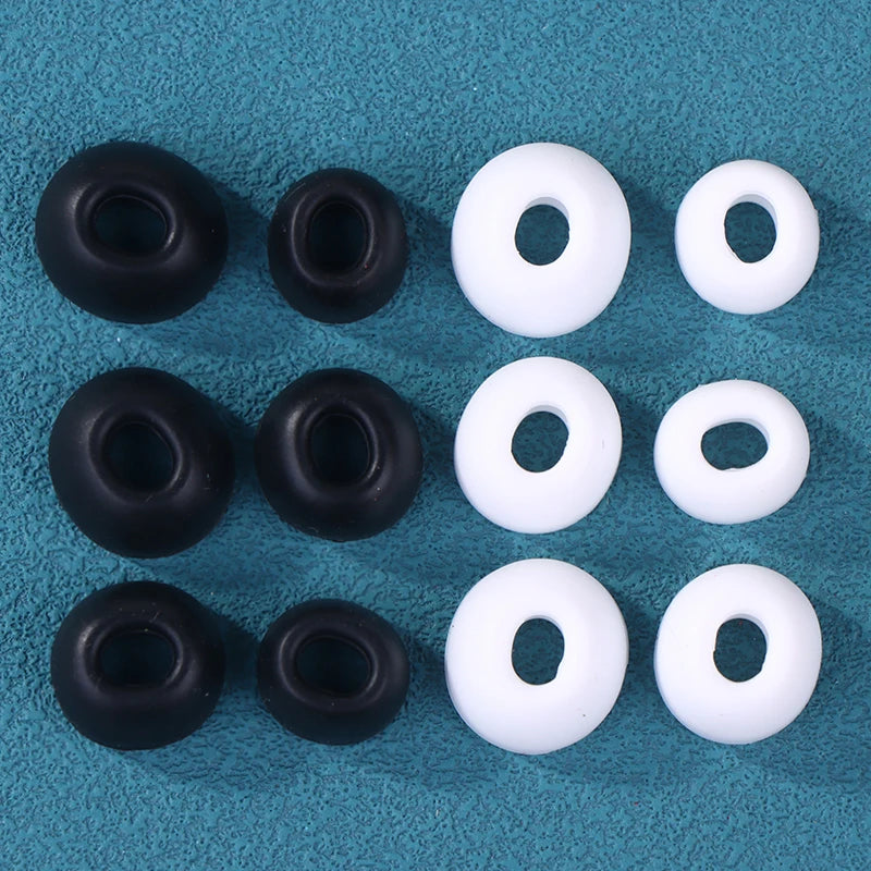 Silicone Ear Tips for Soundcore Liberty 4 NC, P2, P3 – 3 Sizes Earbud Ear Tips QXL